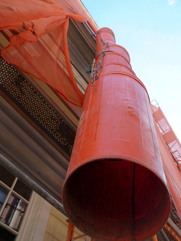 scaffold platforms Regent's Park